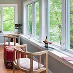 Master Bedroom, West Stockbridge, MA - Designer: Pentimento