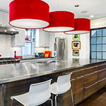 Kitchen Interior, Belmont, MA - Aurora Custom Builders