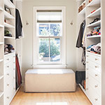 Walk-in closet, Cambridge, MA - Architect: LaFreniere Architects