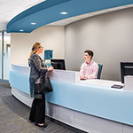 MGH Hospital Interior, Waltham, MA - Architects: Steffian Bradley Architects